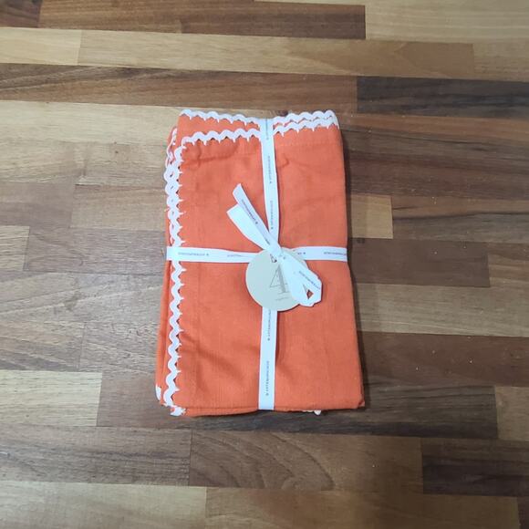 NWT Anthropologie Napkins Set of 4 100% Cotton - Picture 1 of 8